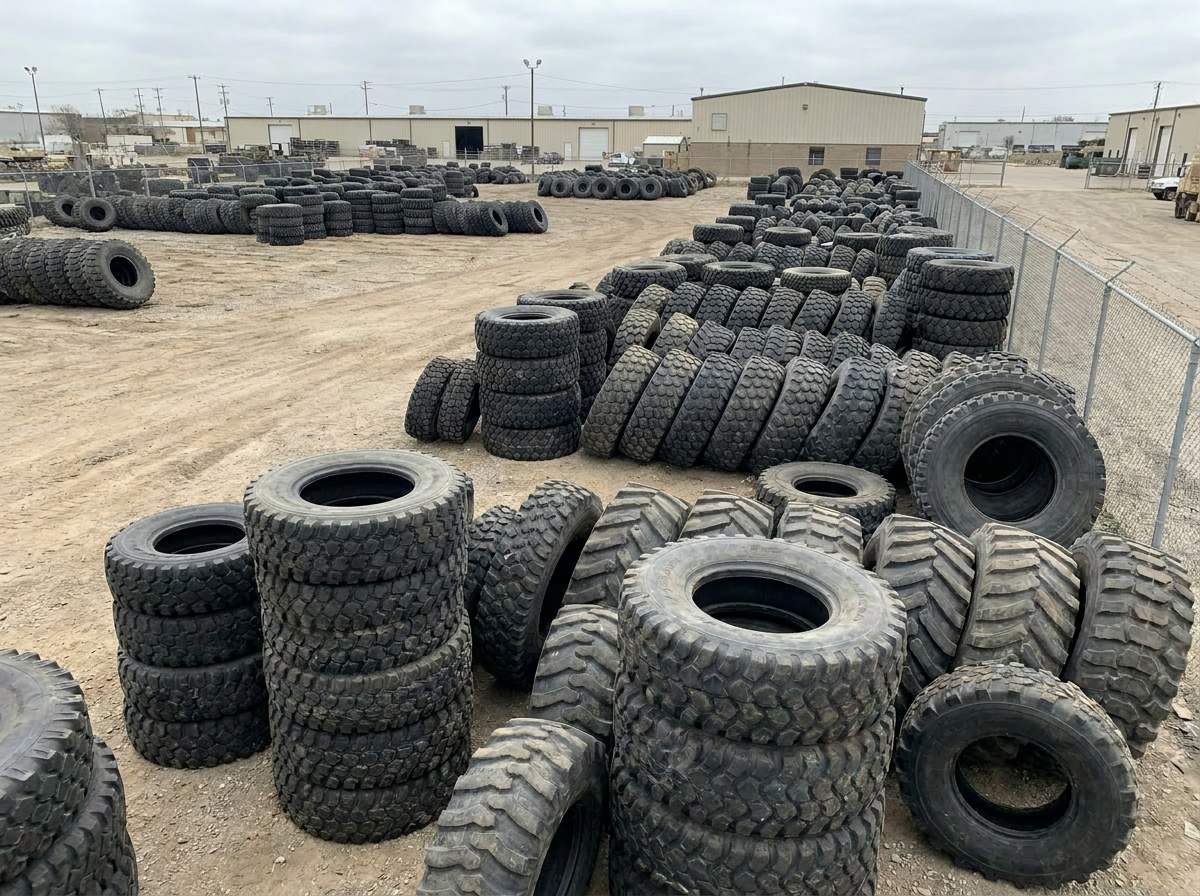 Military Fender / Bumper Tires